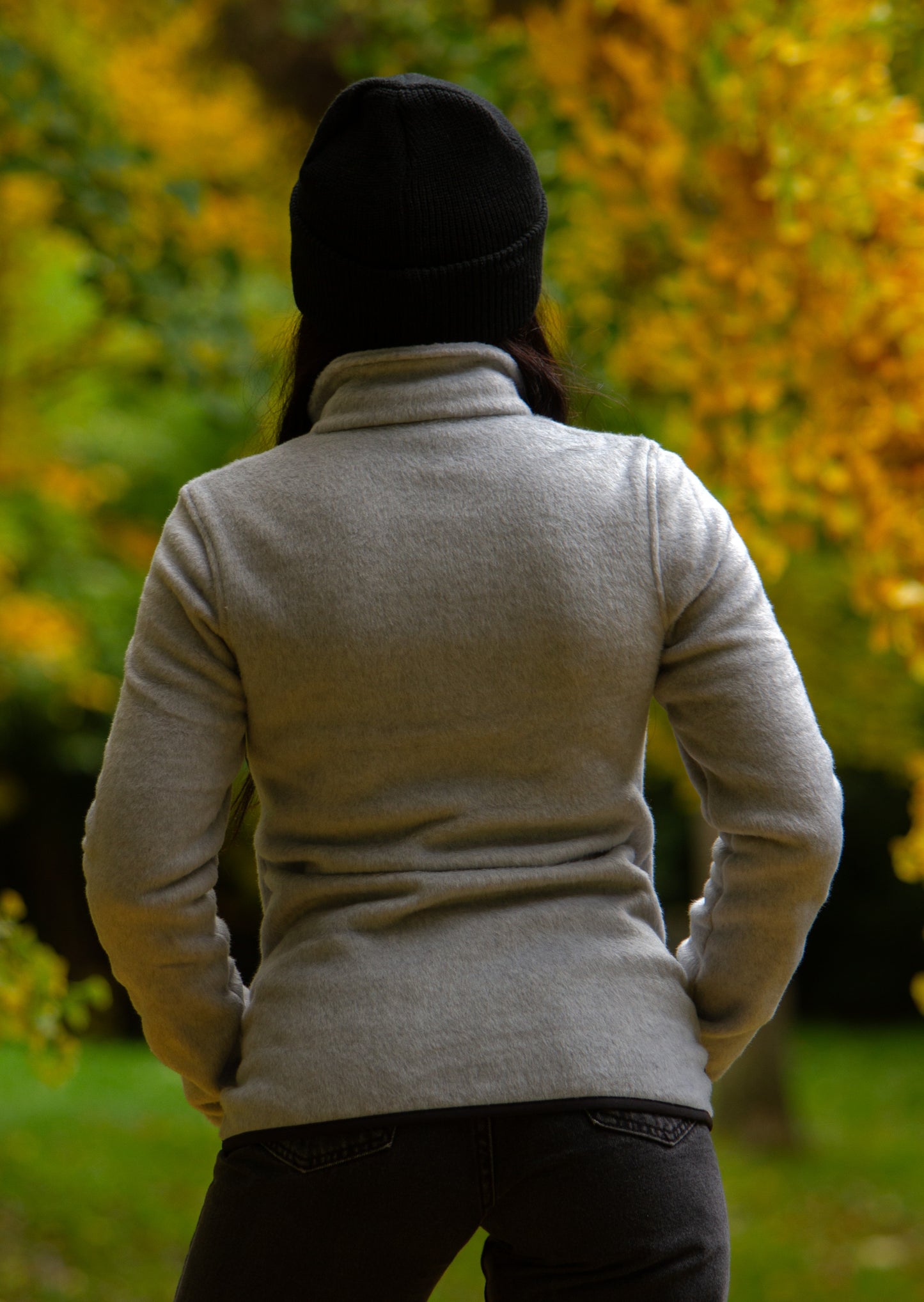 POLAR GIRL JACKET GREY