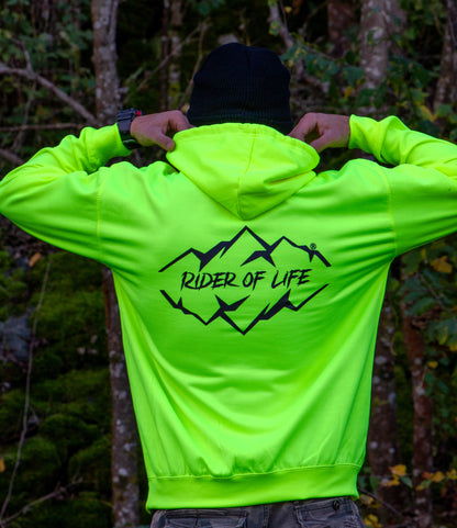 RIDER MAN FLUO HOODIE