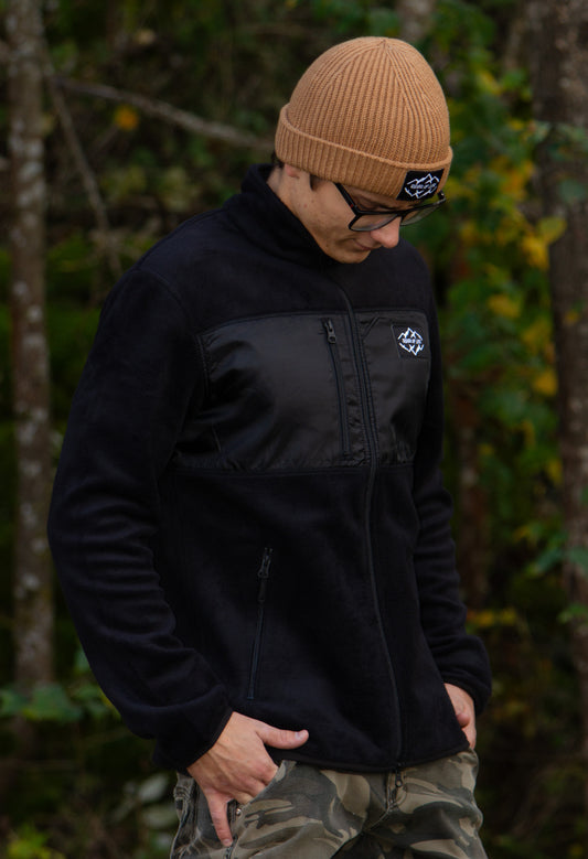POLAR MAN JACKET BLACK